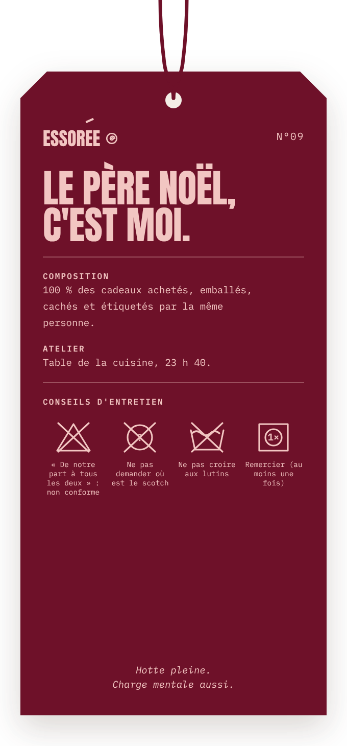 Carte Le Père Noël, c'est moi